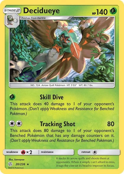 Decidueye, SM - Cosmic Eclipse 20/236