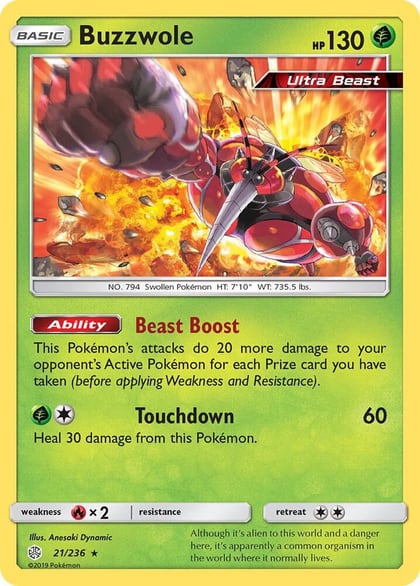 Buzzwole, SM - Cosmic Eclipse 21/236