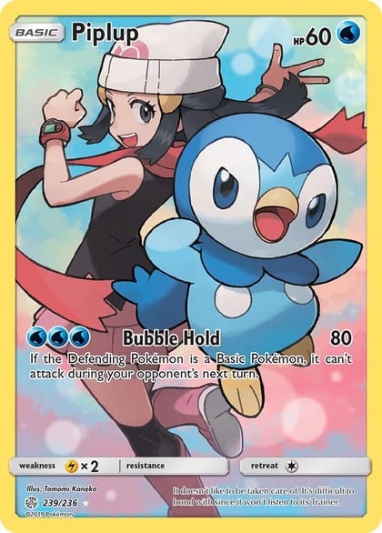 Piplup (Secret), SM - Cosmic Eclipse 239/236