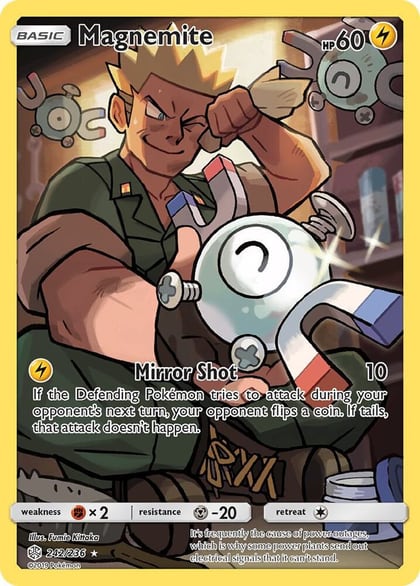 Magnemite (Secret), SM - Cosmic Eclipse 242/236