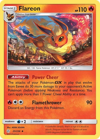 Flareon, SM - Cosmic Eclipse 25/236