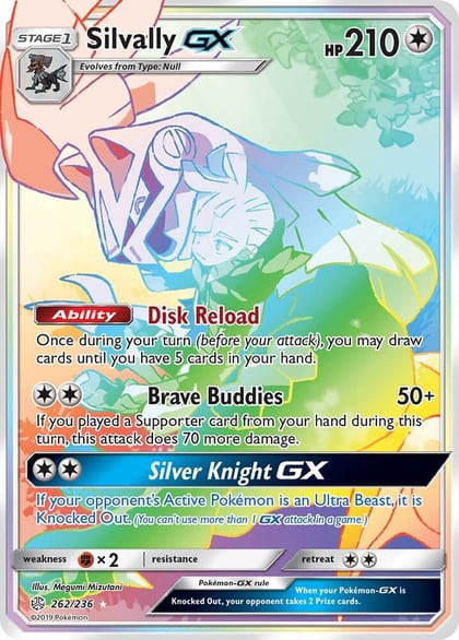 Silvally GX (Secret), SM - Cosmic Eclipse 262/236