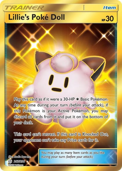 Lillie's Poke Doll (Secret), SM - Cosmic Eclipse 267/236