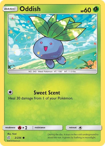Oddish, SM - Cosmic Eclipse 2/236