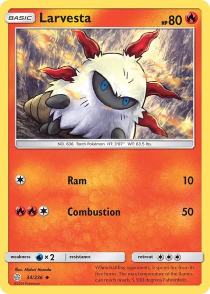 Larvesta, SM - Cosmic Eclipse 34/236