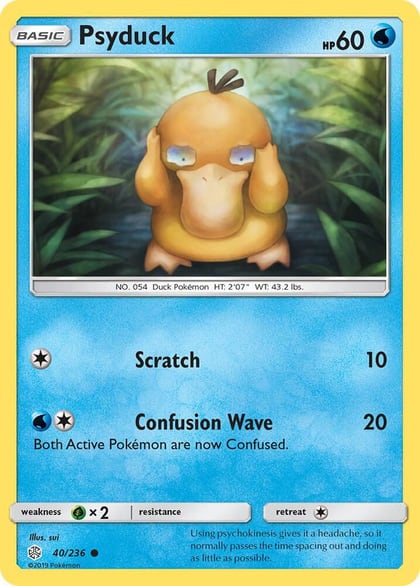 Psyduck, SM - Cosmic Eclipse 40/236