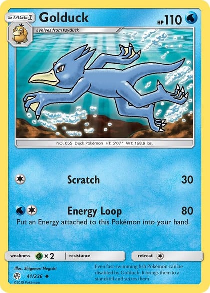 Golduck, SM - Cosmic Eclipse 41/236