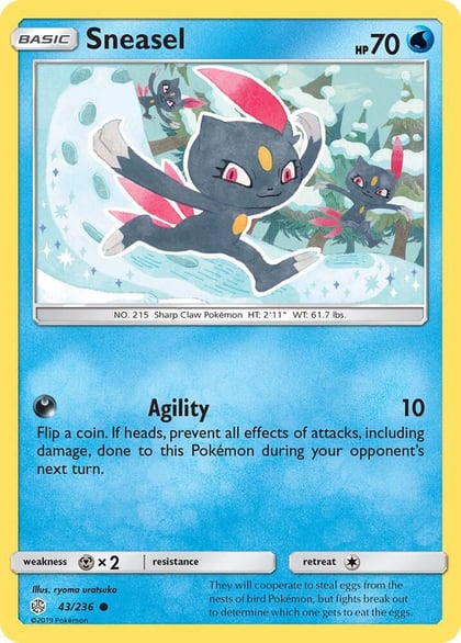Sneasel, SM - Cosmic Eclipse 43/236