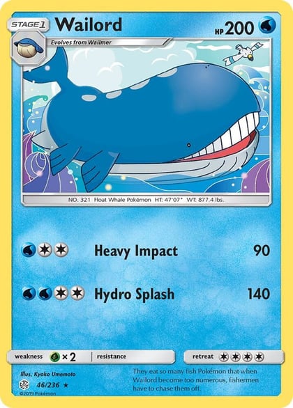 Wailord, SM - Cosmic Eclipse 46/236