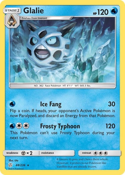 Glalie, SM - Cosmic Eclipse 48/236
