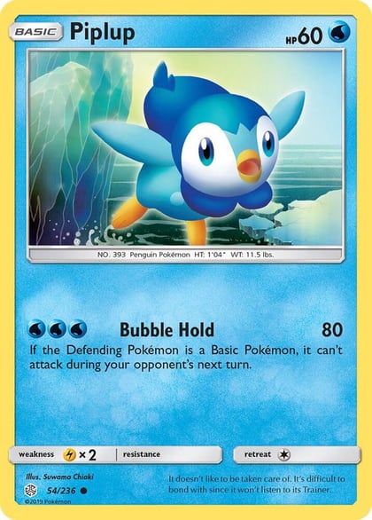 Piplup, SM - Cosmic Eclipse 54/236