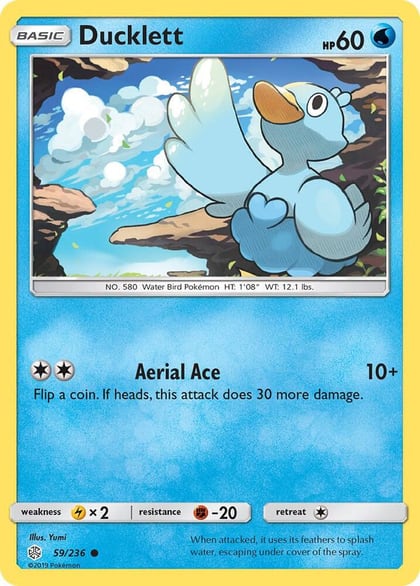 Ducklett, SM - Cosmic Eclipse 59/236