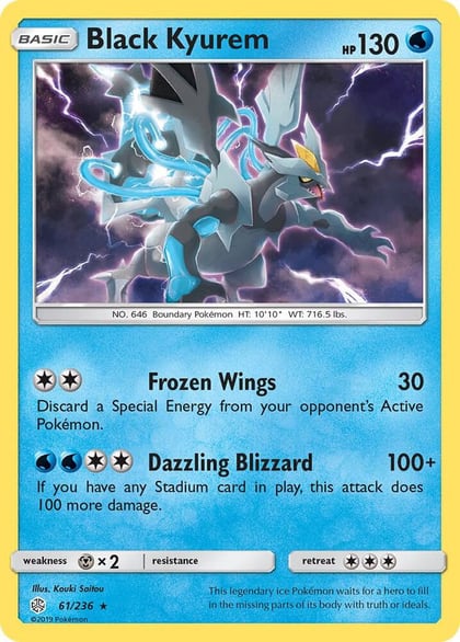 Black Kyurem, SM - Cosmic Eclipse 61/236