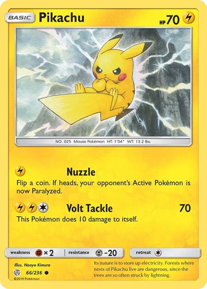 Pikachu, SM - Cosmic Eclipse 66/236