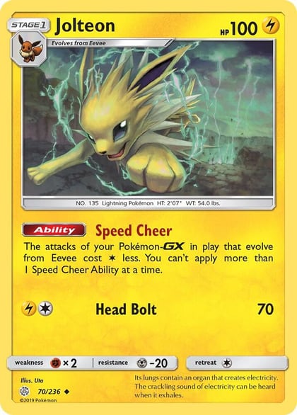 Jolteon, SM - Cosmic Eclipse 70/236