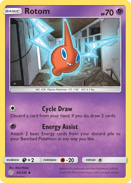 Rotom, SM - Cosmic Eclipse 86/236