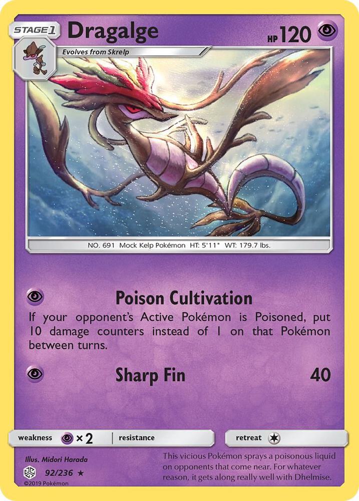 Dragalge, SM - Cosmic Eclipse 92/236