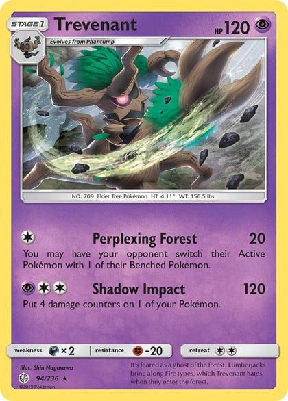 Trevenant, SM - Cosmic Eclipse 94/236