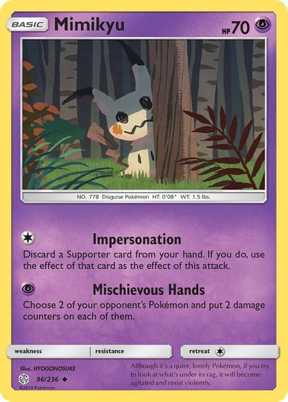 Mimikyu (96), SM - Cosmic Eclipse 96/236
