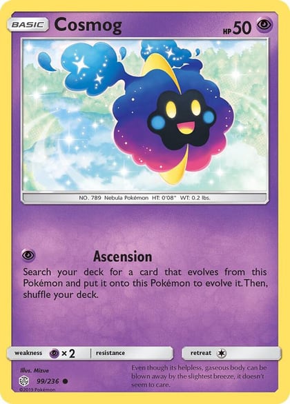 Cosmog - 99/236, SM - Cosmic Eclipse 99/236