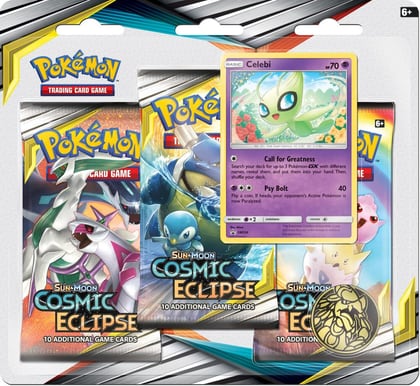 Cosmic Eclipse 3 Pack Blister [Celebi], SM - Cosmic Eclipse P199767