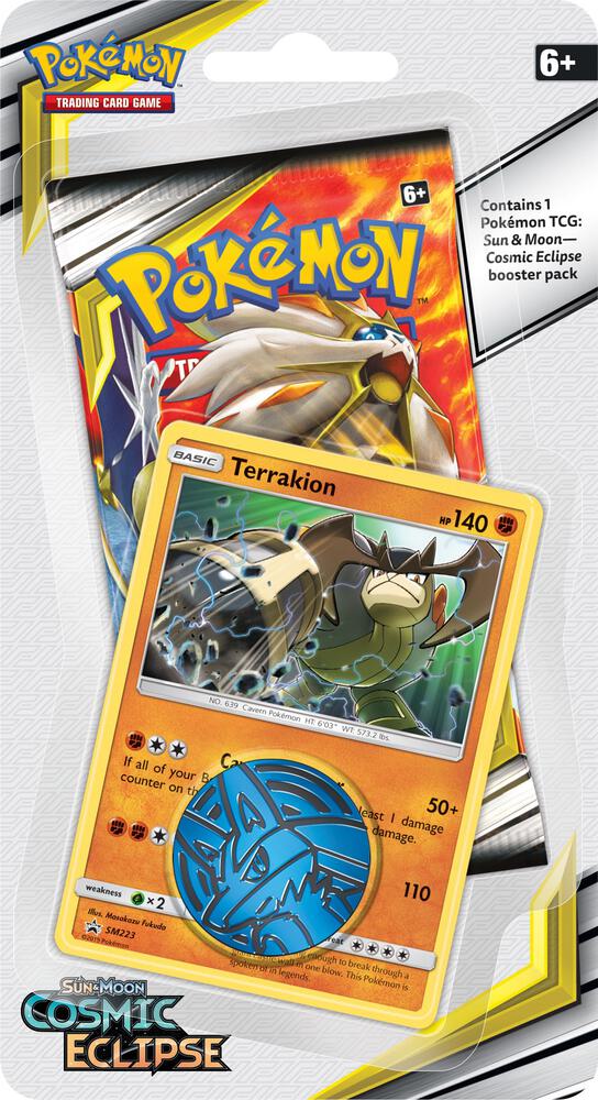 Cosmic Eclipse Single Pack Blister [Terrakion], SM - Cosmic Eclipse P199769
