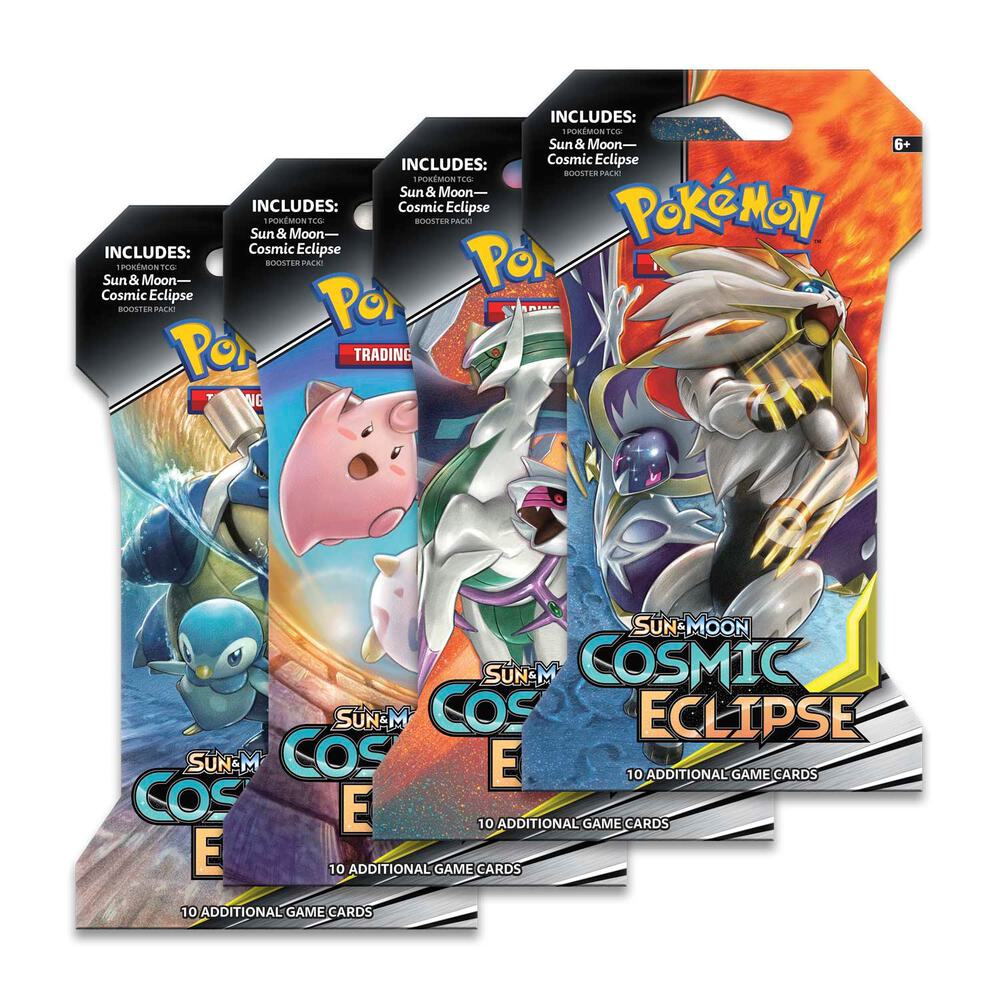 Cosmic Eclipse Sleeved Booster Pack Art Bundle [Set of 4], SM - Cosmic Eclipse P276587