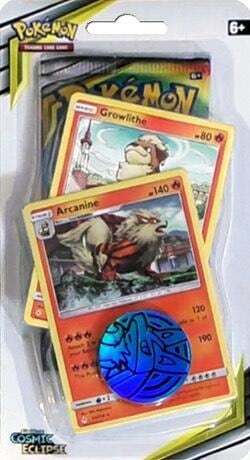 Sun & Moon Single Blister Pack [Growlithe & Arcanine], SM - Cosmic Eclipse P668512