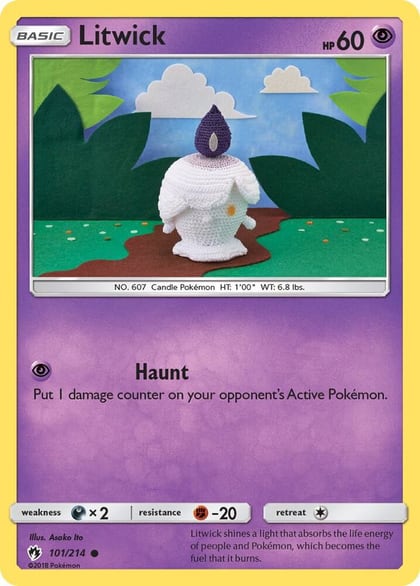 Litwick, SM - Lost Thunder 101/214