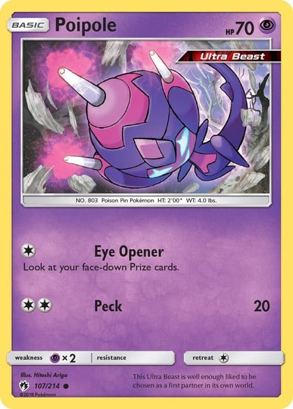 Poipole, SM - Lost Thunder 107/214