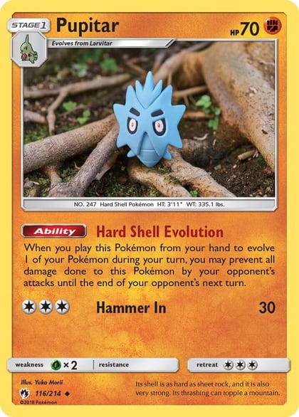 Pupitar, SM - Lost Thunder 116/214