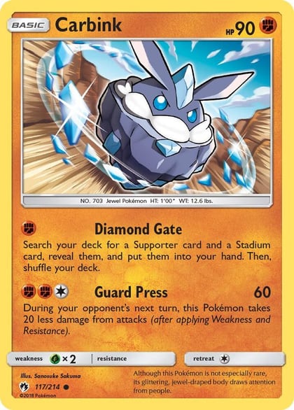 Carbink (117), SM - Lost Thunder 117/214