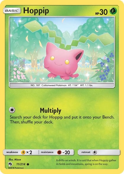 Hoppip (11), SM - Lost Thunder 11/214