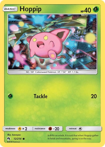 Hoppip (12), SM - Lost Thunder 12/214