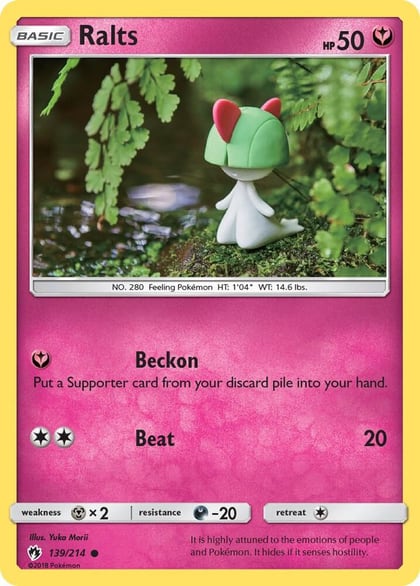 Ralts, SM - Lost Thunder 139/214