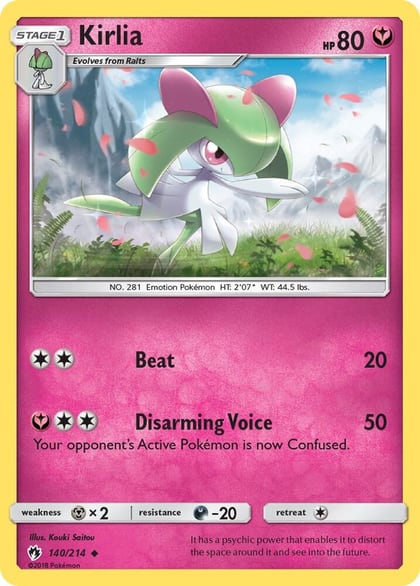 Kirlia, SM - Lost Thunder 140/214