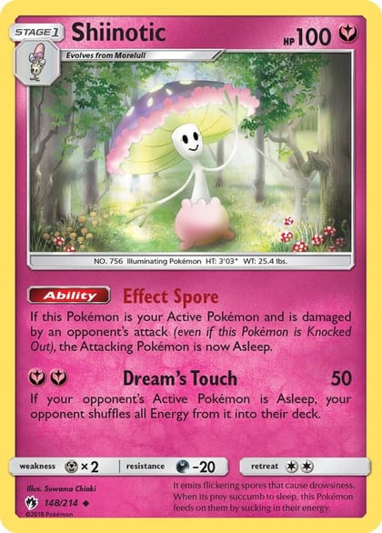 Shiinotic, SM - Lost Thunder 148/214