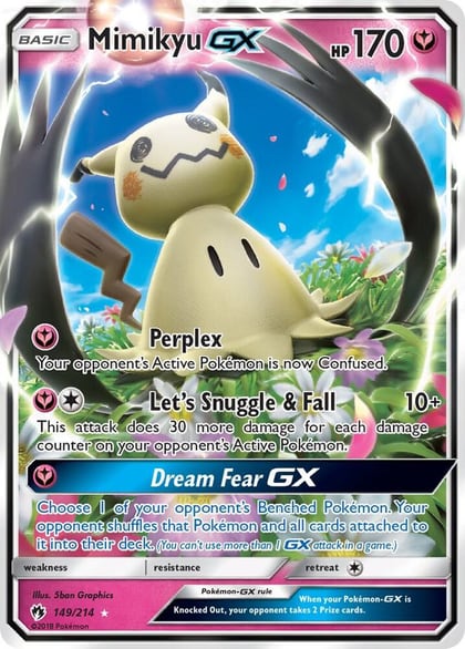 Mimikyu GX, SM - Lost Thunder 149/214