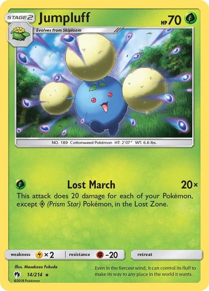 Jumpluff, SM - Lost Thunder 14/214