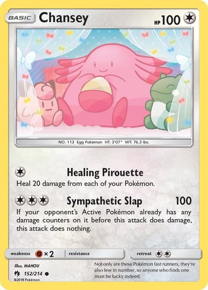 Chansey, SM - Lost Thunder 152/214