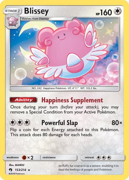 Blissey, SM - Lost Thunder 153/214