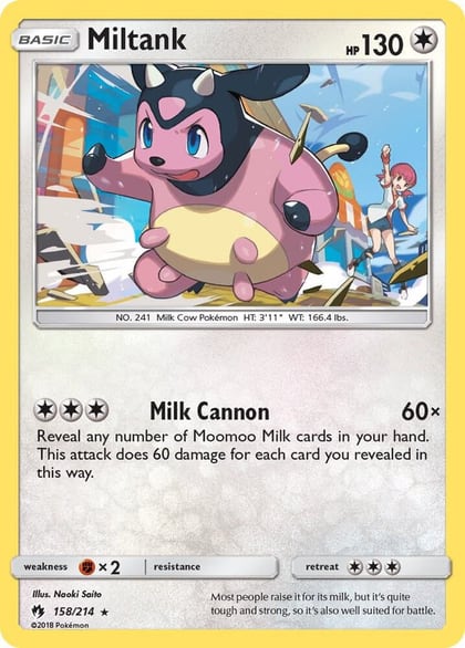 Miltank, SM - Lost Thunder 158/214