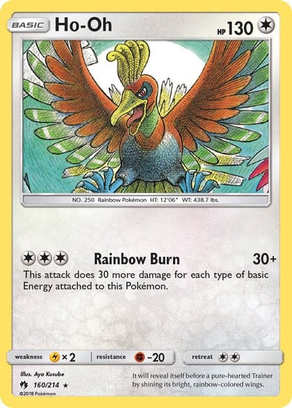 Ho-Oh, SM - Lost Thunder 160/214