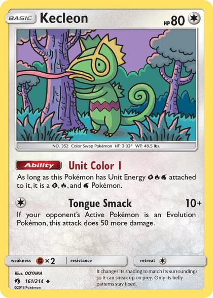 Kecleon (161), SM - Lost Thunder 161/214