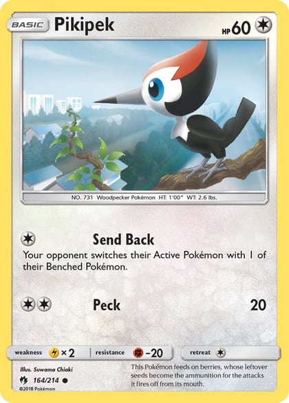 Pikipek (164), SM - Lost Thunder 164/214