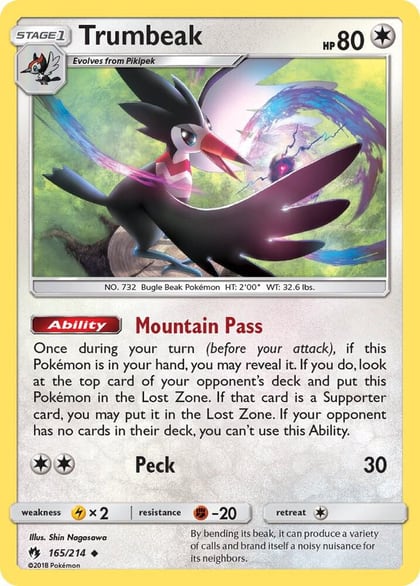 Trumbeak, SM - Lost Thunder 165/214