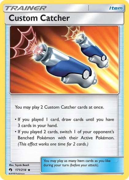 Custom Catcher, SM - Lost Thunder 171/214
