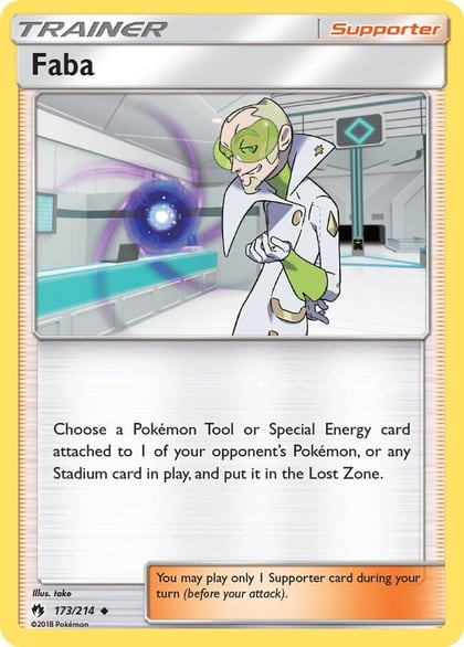 Faba, SM - Lost Thunder 173/214