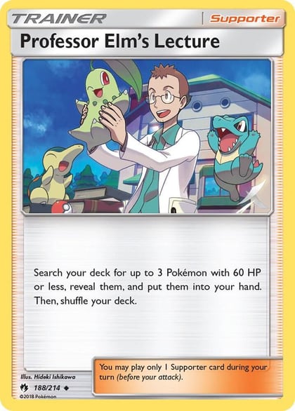 Professor Elm's Lecture, SM - Lost Thunder 188/214