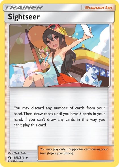 Sightseer, SM - Lost Thunder 189/214